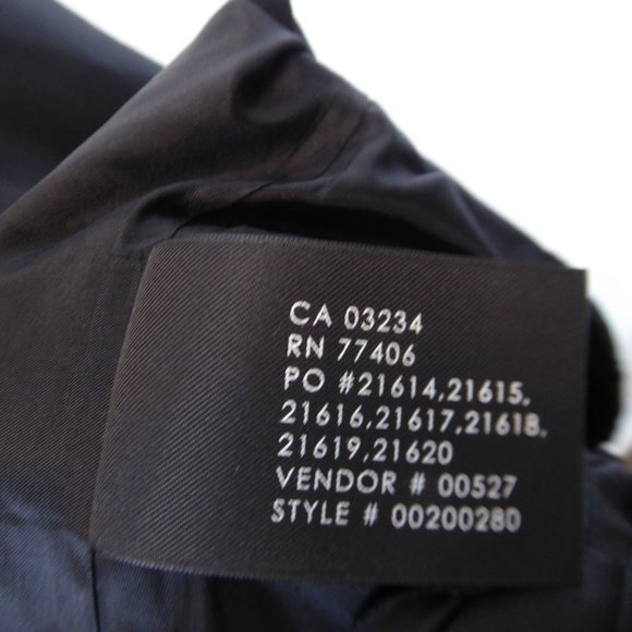 Club Monaco Silk dress racer back black pleated accent sleeveless 8 shift - Picture 5 of 7